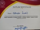 Op. Dr. Gökçen İlhan Kadın Hastalıkları ve Doğum sertifikası