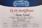 Op. Dr. Metin Temel Plastik Rekonstrüktif ve Estetik Cerrahi sertifikası