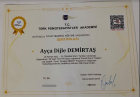 Psk. Ayça Dicle Demirtaş Psikoloji sertifikası