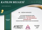 Dyt. Gizem Karagöz Diyetisyen sertifikası