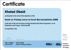 Op. Dr. Khaled Obaid Üroloji sertifikası