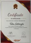 Dt. Tuba Selimoğlu Diş Hekimi sertifikası