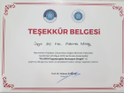 Fzt. Mehmet Günay Fizyoterapi sertifikası