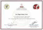 Op. Dr. Özgür Oktay Nar Ortopedi ve Travmatoloji sertifikası