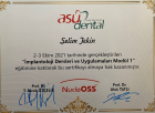 Dt. Selim Tekin Diş Hekimi sertifikası