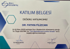 Dt. Fatma Kaya Filizcan Diş Hekimi sertifikası