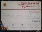 Op. Dr. Ertan Günal Plastik Rekonstrüktif ve Estetik Cerrahi sertifikası