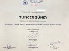 Op. Dr. Tuncer Güney Göz Hastalıkları sertifikası