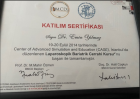Op. Dr. Emin Yılmaz Genel Cerrahi sertifikası