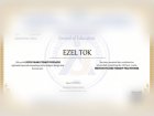 Aile Danışmanı Ezel Tok Aile Danışmanı sertifikası