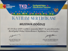 Doç. Dr. Mustafa Doğduş Kardiyoloji sertifikası