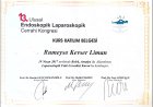 Op. Dr. Rumeysa Kevser Liman Genel Cerrahi sertifikası