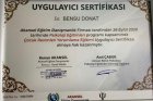 Psk. Bensu Donat Psikoloji sertifikası
