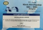 Uzm. Dr. Nazan Şimşek Erdem Nöroloji (Beyin ve Sinir Hastalıkları) sertifikası