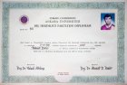 Dr. Dt. Mehmet Derici Diş Hekimi sertifikası