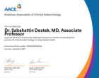 Doç. Dr. Sabahattin Destek Genel Cerrahi sertifikası