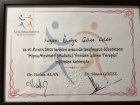 Uzm. Psk. Gülçe Çelebi Kanarya Psikoloji sertifikası