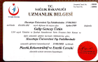 Doç. Dr. Galip Gencay Üstün Plastik Rekonstrüktif ve Estetik Cerrahi sertifikası