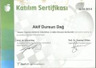 Uzm. Dyt. Akif Dağ Diyetisyen sertifikası