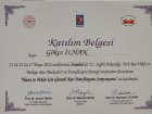 Op. Dr. Gökçen İlhan Kadın Hastalıkları ve Doğum sertifikası