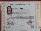 Dyt. Gizem Çiydem Diyetisyen sertifikası