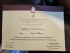 Op. Dr. Gizem Yıldırım Kadın Hastalıkları ve Doğum sertifikası