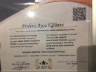 Psk. Ayça Eğilmez Psikoloji sertifikası