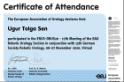 Op. Dr. Uğur Tolga Şen Üroloji sertifikası