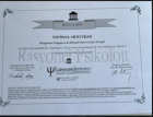 Klinik Psikolog  Elif Melek Akbayrak Psikoloji sertifikası
