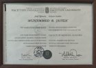 Uzm. Dr. Muhammed B. Jaiteh Dahiliye - İç Hastalıkları sertifikası