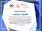 Uzm. Psk. Şimal Çavdar Psikoloji sertifikası