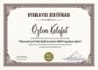 Psk. Özlem Kalafat Psikoloji sertifikası