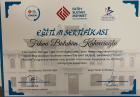 Psk. Batuhan Kahvecioğlu Psikoloji sertifikası