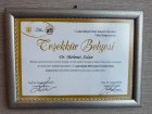 Doç. Dr. Mehmet Aslan Genel Cerrahi sertifikası
