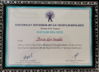 Uzm. Dr. Deniz Nur Yıldız Fiziksel Tıp ve Rehabilitasyon sertifikası
