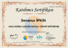 Psk. Dan. Senanur İpkin Psikolojik Danışman sertifikası
