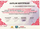 Psk. Muhammed İhsan Demetgül Psikoloji sertifikası