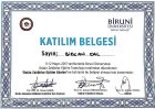 Klinik Psikolog  Birkan Kal Psikoloji sertifikası