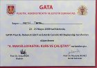 Op. Dr. Metin Temel Plastik Rekonstrüktif ve Estetik Cerrahi sertifikası