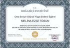 Dyt. Melina Ezgi Tosun Diyetisyen sertifikası