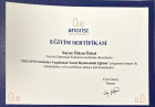 Uzm. Dr. Özlem Özkul Tıbbi Onkoloji sertifikası