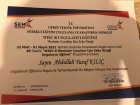 Klinik Psikolog  Abdullah Yusuf Kılıç Psikolojik Danışman sertifikası