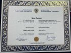 Uzm. Psk. Dan. Sena Duman Psikolojik Danışman sertifikası