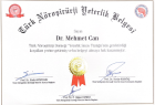 Uzm. Dr. Mehmet Can Beyin ve Sinir Cerrahisi sertifikası