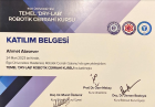 Dr. Öğr. Üyesi Ahmet Atasever Genel Cerrahi sertifikası