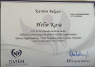 Klinik Psikolog  Helin Kara Psikoloji sertifikası