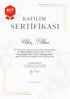 Klinik Psikolog  Utku Alhas Psikoloji sertifikası