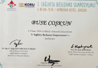 Dyt. Buse Coşkun Diyetisyen sertifikası