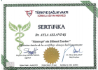 Dr. Ayla Aslantaş Pratisyen Hekimlik sertifikası