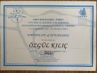 Psk. Özgül Kılıç Psikoloji sertifikası